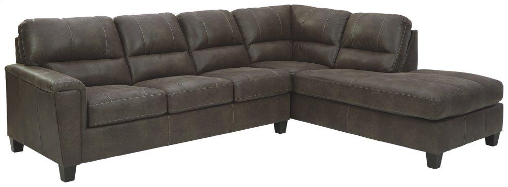 ASHLEY FURNITURE 94002S4 Navi 2-piece Sleeper Sectional With Chaise