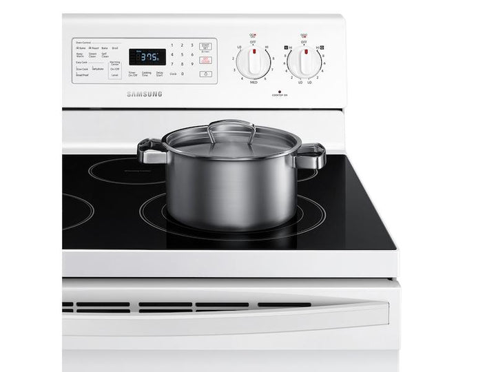 SAMSUNG NE59T4321SW 5.9 cu. ft. Freestanding Electric Range with Convection in White