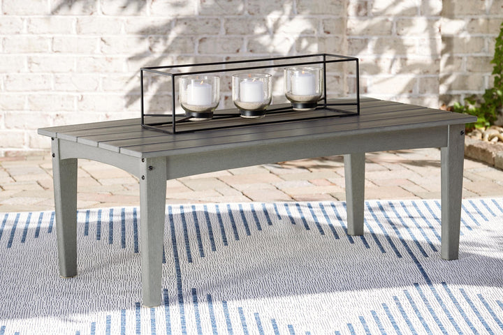 ASHLEY FURNITURE PKG011424 Outdoor Sofa With Coffee Table