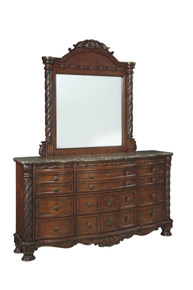 ASHLEY FURNITURE PKG005786 Queen Panel Bed With Dresser