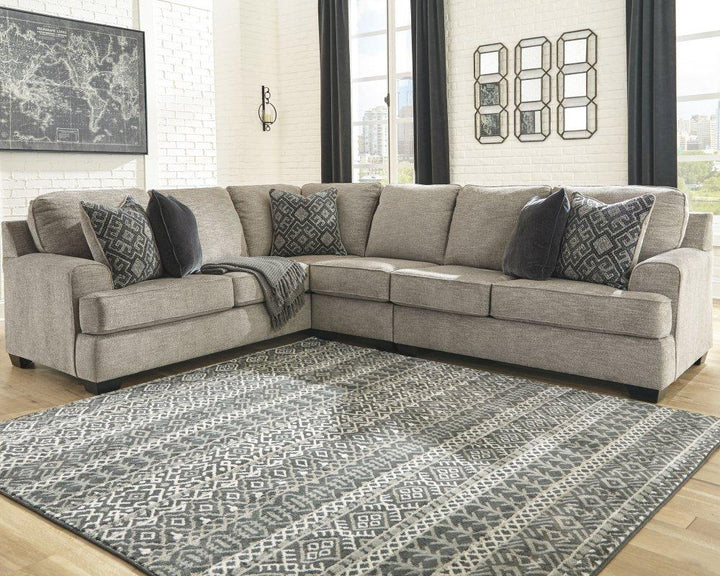 ASHLEY FURNITURE PKG001482 3-piece Sectional With Ottoman