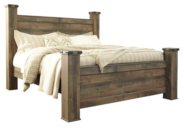 ASHLEY FURNITURE B446B45 Trinell King Poster Bed