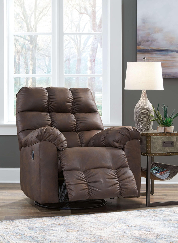 ASHLEY FURNITURE 2840128 Derwin Swivel Glider Recliner