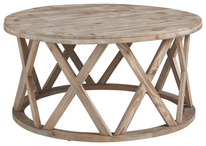 ASHLEY FURNITURE PKG008125 Coffee Table With 2 End Tables