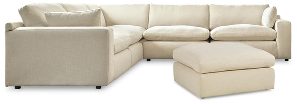 ASHLEY FURNITURE PKG012967 5-piece Sectional With Ottoman