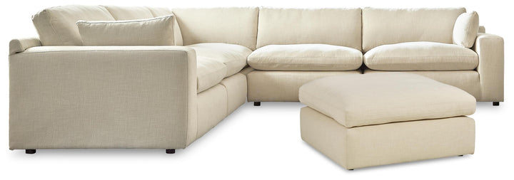 ASHLEY FURNITURE PKG012967 5-piece Sectional With Ottoman