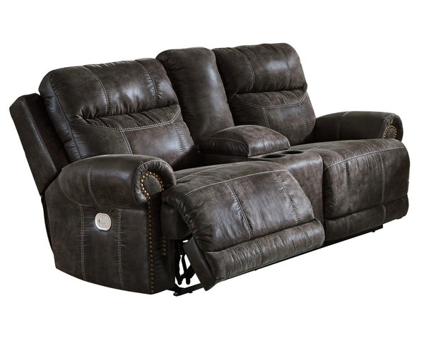 ASHLEY FURNITURE 6500518 Grearview Power Reclining Loveseat With Console