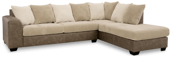 ASHLEY FURNITURE 18403S2 Keskin 2-piece Sectional With Chaise