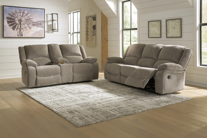 ASHLEY FURNITURE 76505U1 Draycoll Reclining Sofa and Loveseat