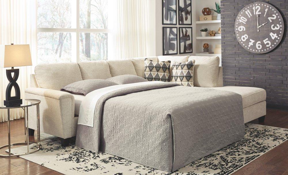 ASHLEY FURNITURE 83904S4 Abinger 2-piece Sleeper Sectional With Chaise