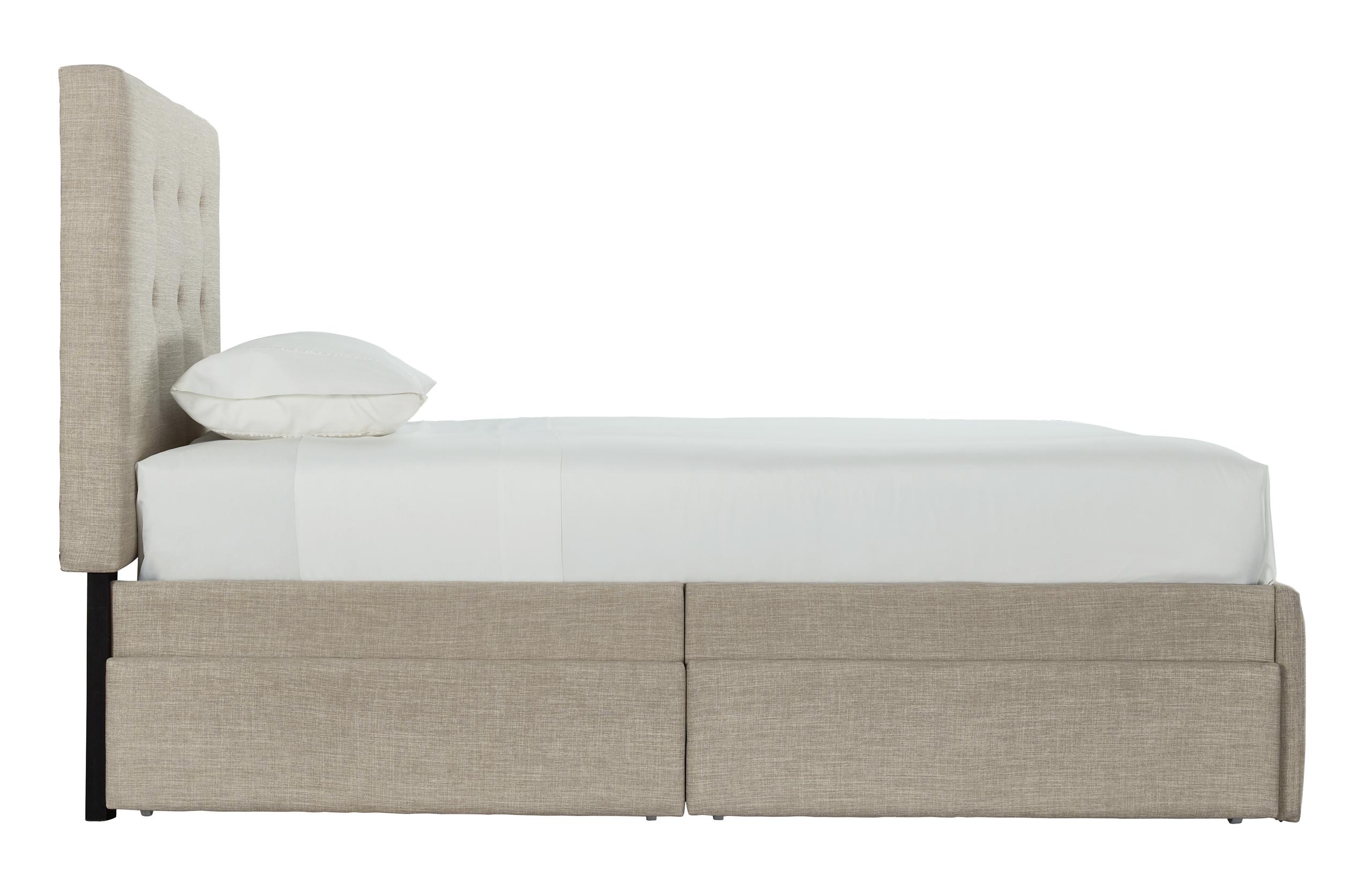 ASHLEY FURNITURE B092B2 Gladdinson Twin Upholstered Storage Bed