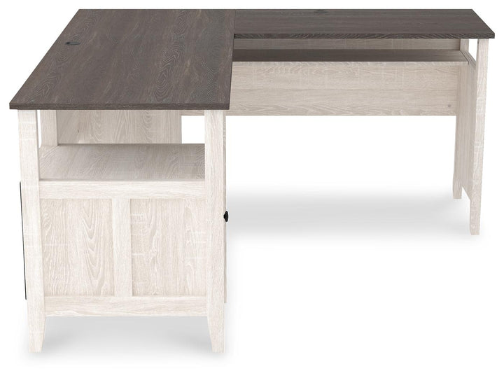 ASHLEY FURNITURE H287H1 Dorrinson 2-piece Home Office Desk