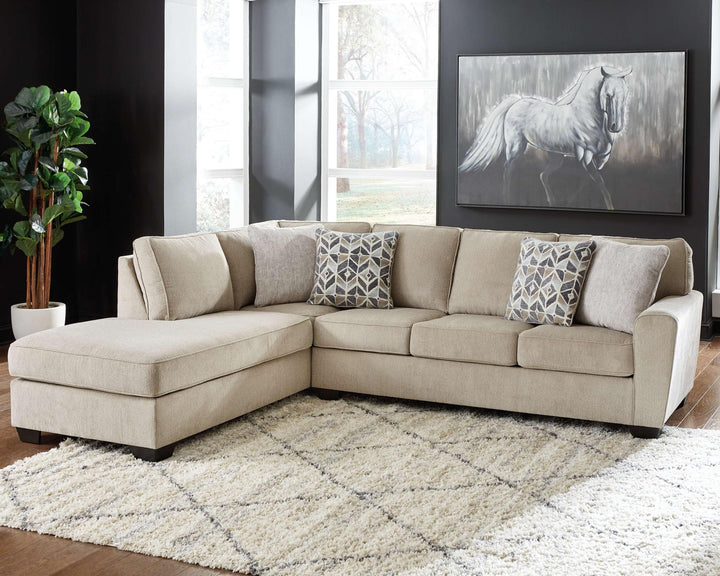 ASHLEY FURNITURE PKG011012 2-piece Sectional With Ottoman