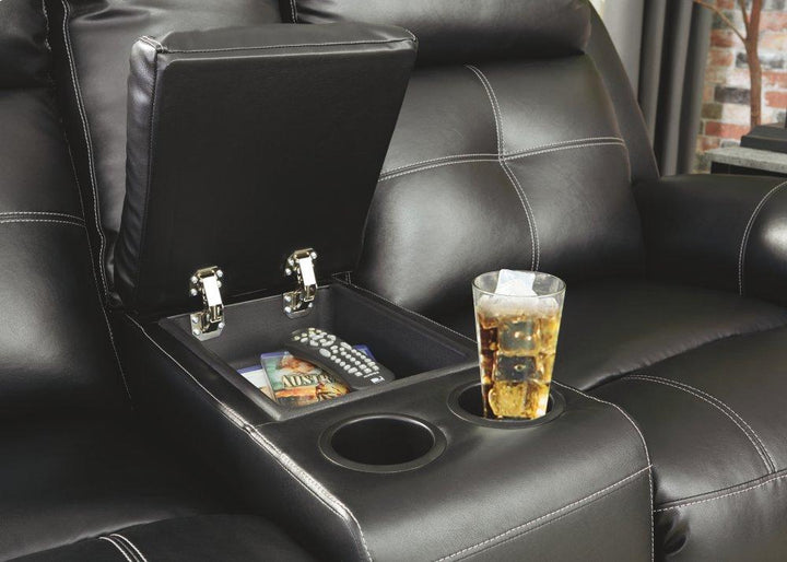 ASHLEY FURNITURE 8210594 Kempten Reclining Loveseat With Console