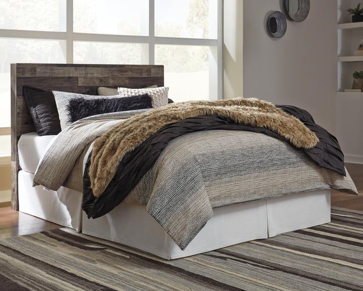 ASHLEY FURNITURE PKG003306 Queen/full Panel Headboard With Mirrored Dresser