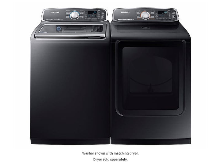 SAMSUNG WA52M7750AV 5.2 cu. ft. activewash TM Top Load Washer in Black Stainless Steel