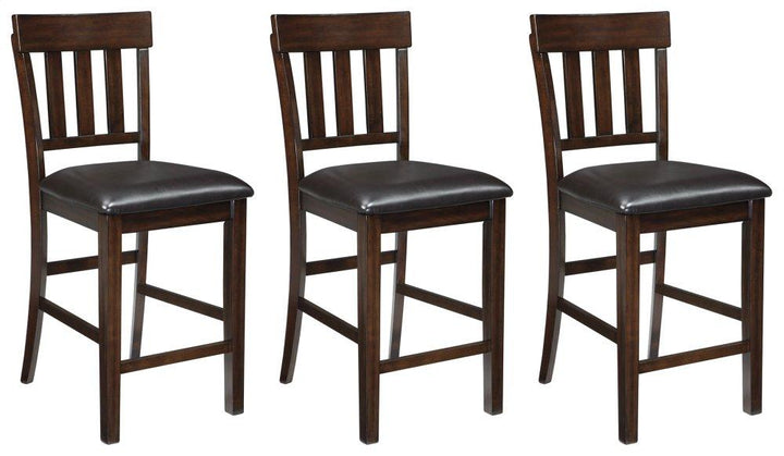 ASHLEY FURNITURE PKG000158 Counter Height Dining Table and 4 Barstools