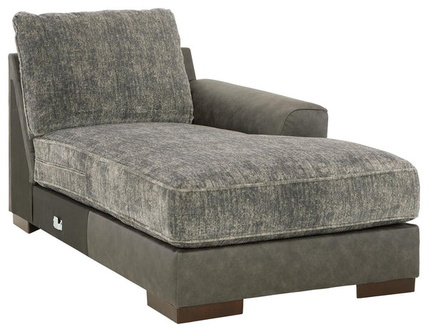 ASHLEY FURNITURE 1740217 Larkstone Right-arm Facing Corner Chaise