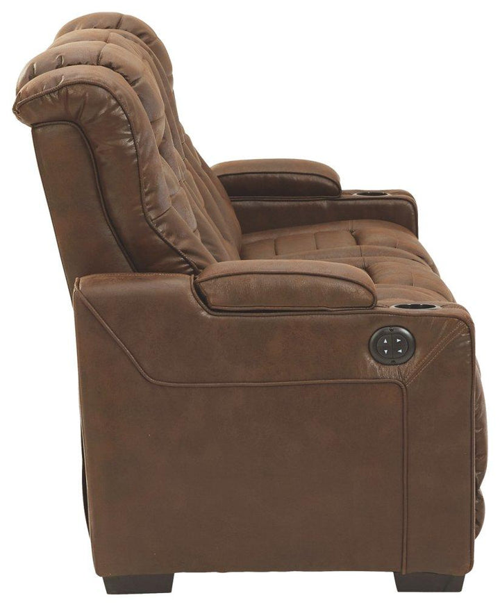 ASHLEY FURNITURE 2450515 Owners Box Power Reclining Sofa