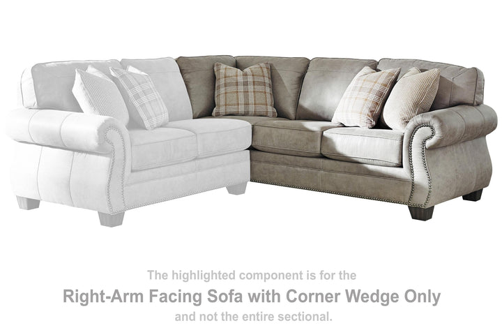 ASHLEY FURNITURE 4870149 Olsberg Right-arm Facing Sofa With Corner Wedge
