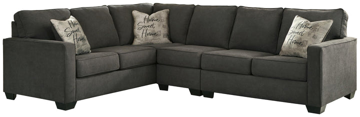 ASHLEY FURNITURE PKG013119 3-piece Sectional With Ottoman