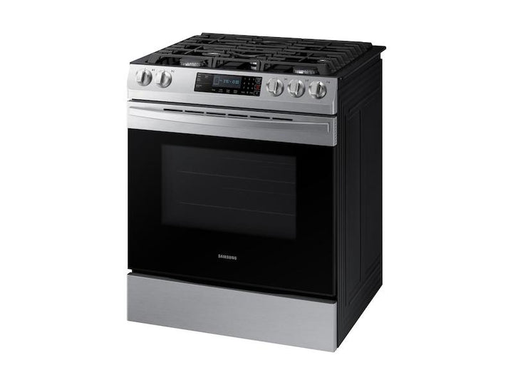 SAMSUNG NX58R9311SS 5.8 cu. ft. 5 Burner Slide-in Gas Range in Stainless Steel