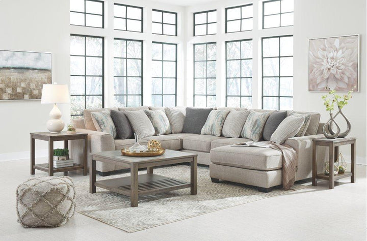 ASHLEY FURNITURE 39504S10 Ardsley 4-piece Sectional With Chaise