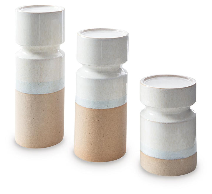 ASHLEY FURNITURE A2000583 Hurston Candle Holder set of 3