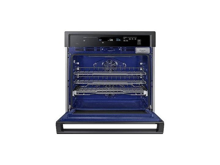 SAMSUNG NV51K6650SG 30" Smart Single Wall Oven with Steam Cook in Black Stainless Steel