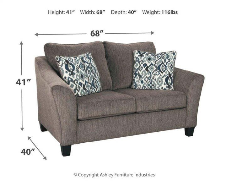 ASHLEY FURNITURE 4580635 Nemoli Loveseat