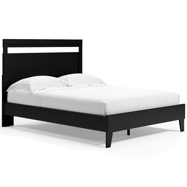 ASHLEY FURNITURE EB3392B2 Finch Queen Panel Platform Bed