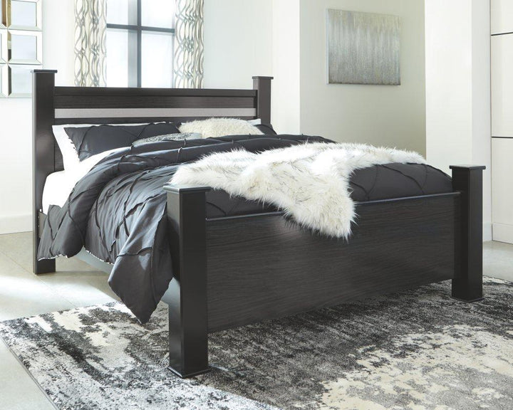 ASHLEY FURNITURE B304B10 Starberry King Poster Bed