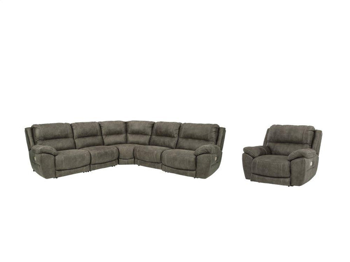 ASHLEY FURNITURE PKG008152 5-piece Sectional With Recliner