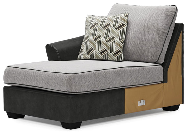 ASHLEY FURNITURE 5500316 Bilgray Left-arm Facing Corner Chaise