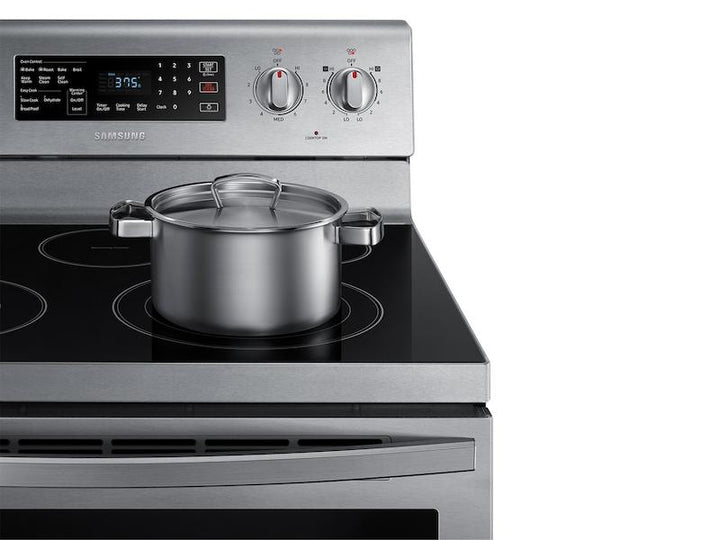 SAMSUNG NE59T7511SS 5.9 cu. ft. Freestanding Electric Range with Air Fry and Convection in Stainless Steel