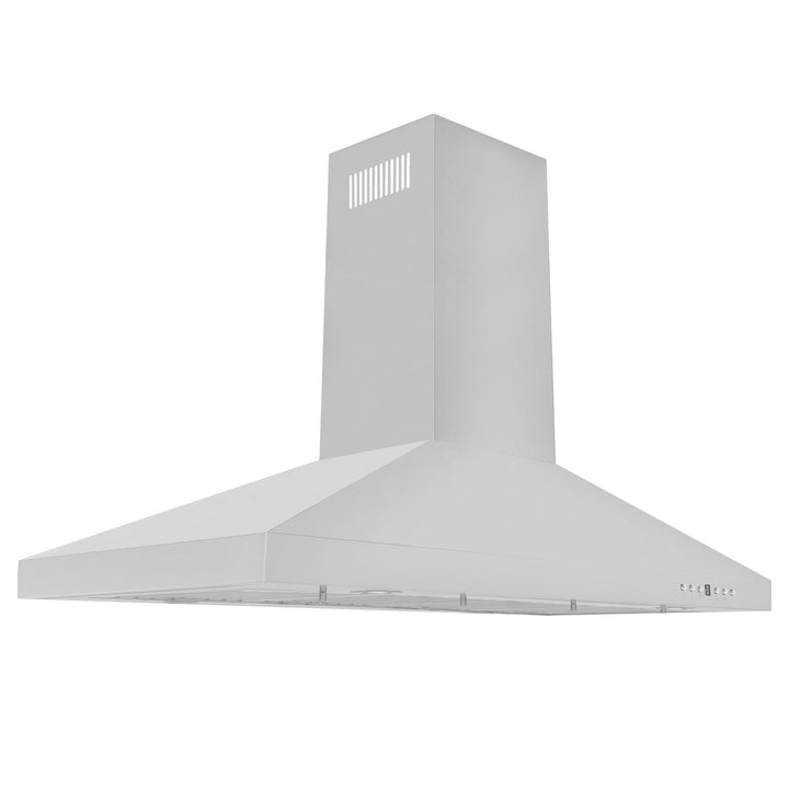 ZLINE KITCHEN AND BATH KL3I36 ZLINE Convertible Island Mount Range Hood in Stainless Steel Size: 36 Inch