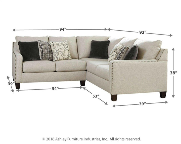 ASHLEY FURNITURE 41501S3 Hallenberg 2-piece Sectional