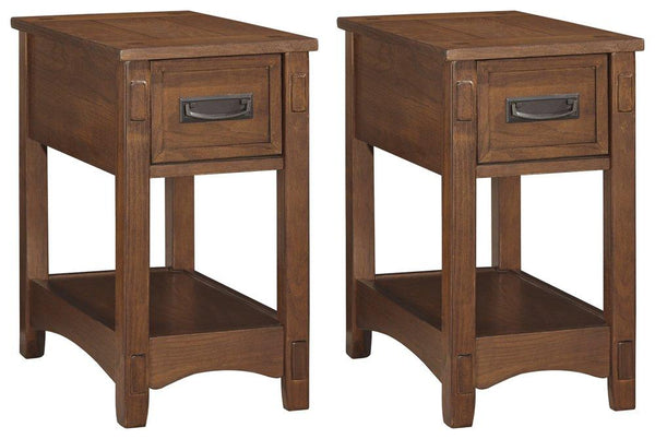 ASHLEY FURNITURE PKG008423 2 End Tables