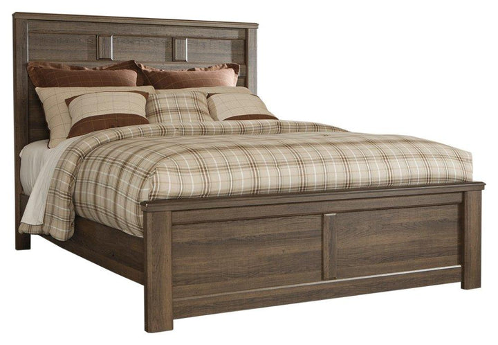 ASHLEY FURNITURE PKG004047 California King Poster Bed With Dresser