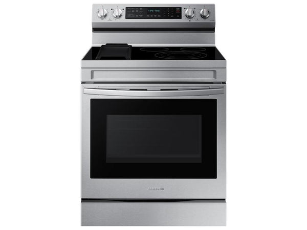 SAMSUNG NE63A6711SS 6.3 cu. ft. Smart Freestanding Electric Range with No-Preheat Air Fry, Convection+ & Griddle in Stainless Steel