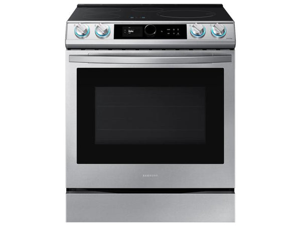 SAMSUNG NE63T8911SS 6.3 cu. ft. Smart Slide-in Induction Range with Smart Dial & Air Fry in Stainless Steel