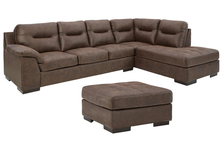 ASHLEY FURNITURE PKG010996 2-piece Sectional With Ottoman