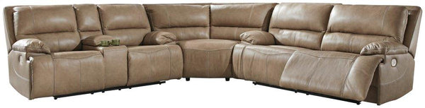 ASHLEY FURNITURE U43702S1 Ricmen 3-piece Power Reclining Sectional