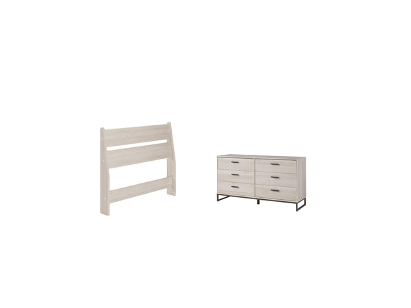 ASHLEY FURNITURE PKG009053 Twin Platform Bed With Dresser