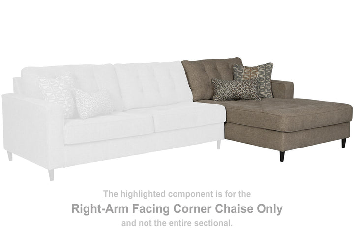 ASHLEY FURNITURE 2500317 Flintshire Right-arm Facing Corner Chaise