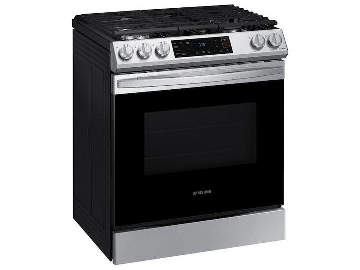 SAMSUNG NX60T8111SS 6.0 cu. ft. Smart Slide-in Gas Range in Stainless Steel