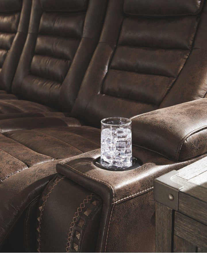 ASHLEY FURNITURE 3850115 Game Zone Power Reclining Sofa