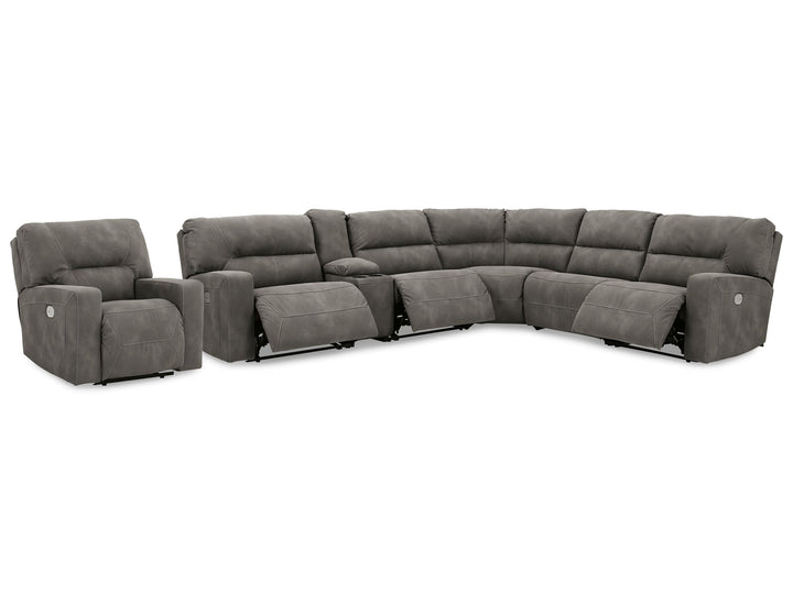 ASHLEY FURNITURE PKG013031 6-piece Sectional With Recliner