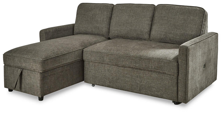 ASHLEY FURNITURE 26505S1 Kerle 2-piece Sectional With Pop Up Bed