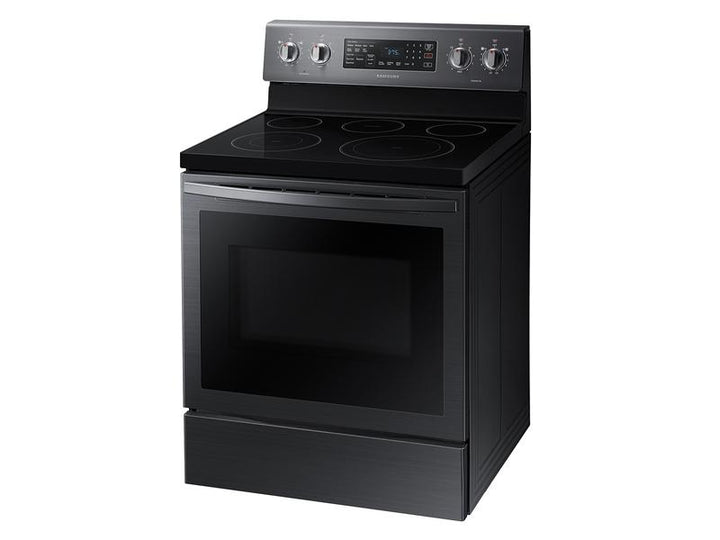 SAMSUNG NE59T7511SG 5.9 cu. ft. Freestanding Electric Range with Air Fry and Convection in Black Stainless Steel